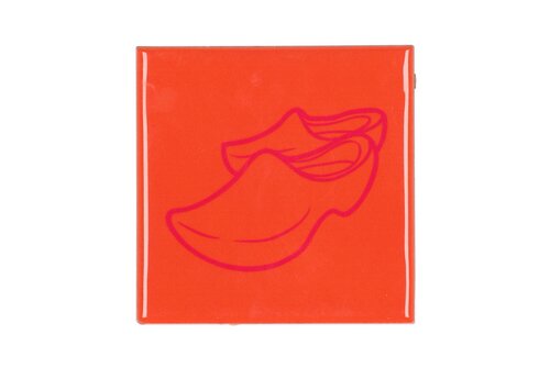 TILE CLOGS ORANGE 10X10X1CM