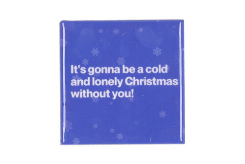 Tile Cold And Lonely Christmas L 10 x B 10 cm