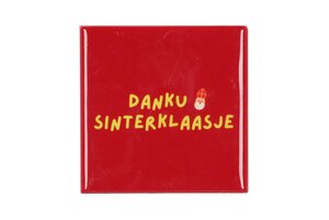 Tile Danku SInterklaasje L 10 x B 10 cm