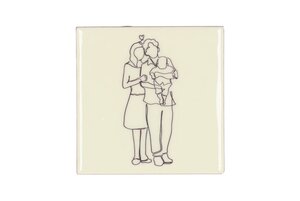 TILE FAMILY BEIGE 10X10X1CM