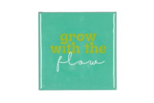 TILE GROW GREEN 10X10X1CM