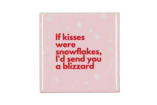 Tile If Kisses Where L 10 x B 10 cm