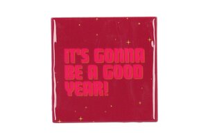 Tile It's Gonna Be A Good Year L 10 x B 10 cm