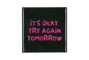 TILE It'S OKAY GREEN 10X10X1CM