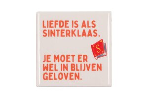 Tile Liefde Is Als L 10 x B 10 cm