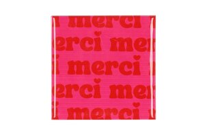 TILE MERCI PINK/RED 10X10X1CM