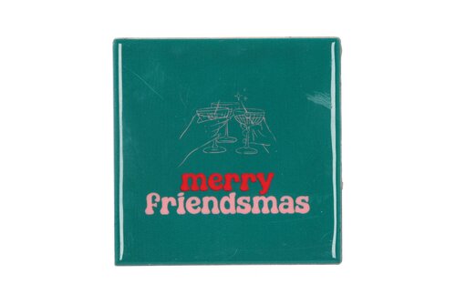 Tile Merry Friendsmas L 10 x B 10 cm