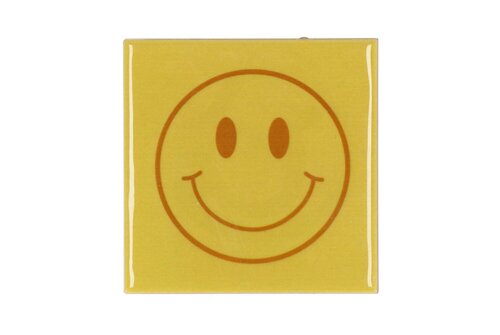 TILE SMILEY GREEN 10X10X1CM NM