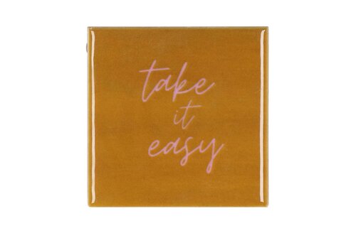 TILE TAKE IT BROWN 10X10X1CM