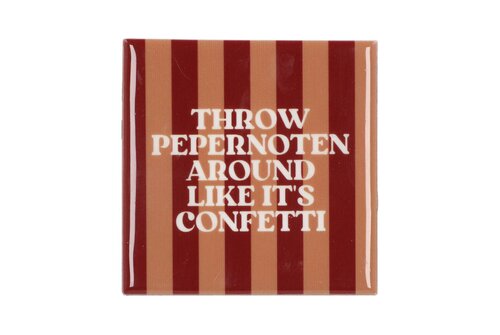 Tile Throw Pepernoten L 10 x B 10 cm