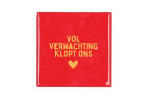 Tile Vol Verwachting L 10 x B 10 cm