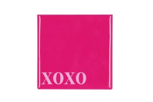 TILE XOXO PINK 10X10X1CM