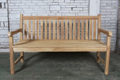 Timber Manchester tuinbank - L 120 cm - afbeelding 2