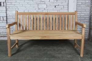 Timber Manchester tuinbank - L 120 cm - afbeelding 2