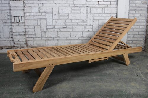 Timber®  Oxford ligbed 200 x 62 x 35 cm - afbeelding 2
