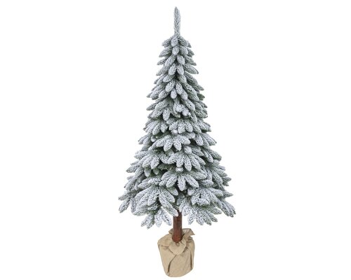 Tora fir snowy op stam - 1078 tips - D 134 x H 270 cm