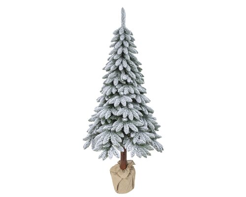 Tora fir snowy op stam - 716 tips - D 120 x H 240 cm