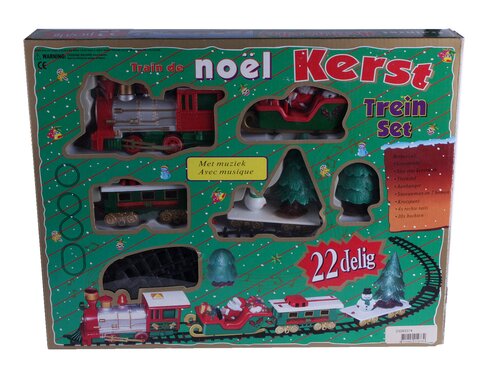 Treinset+muziek+licht 22-delig 2xAA