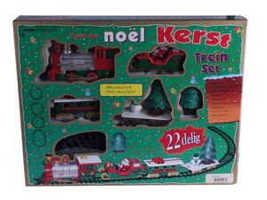 Treinset+muziek+licht 22-delig 2xAA