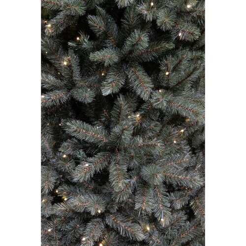 Triumph Tree Forest Frosted kunstkerstboom LED blauw - H 215x D 140 cm - afbeelding 2