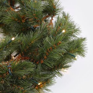 Triumph Tree Kunstguirlande Forest Frosted groen - incl. 96 lampjes - L 270 x Ø 33 cm - afbeelding 2