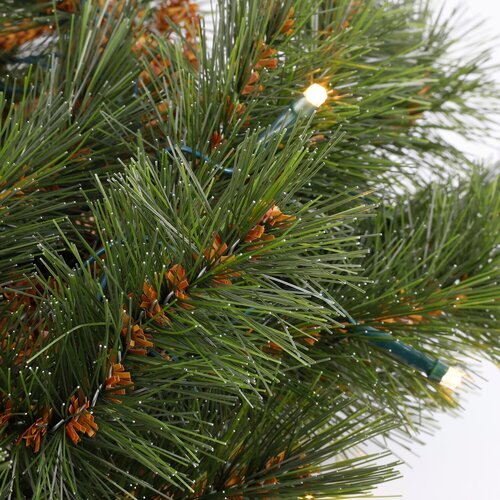 Triumph Tree Kunstguirlande Forest Frosted groen - incl. 96 lampjes - L 270 x Ø 33 cm - afbeelding 3