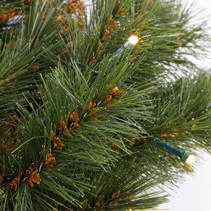 Triumph Tree Kunstguirlande Forest Frosted groen - incl. 96 lampjes - L 270 x Ø 33 cm - afbeelding 3
