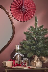 Triumph Tree Kunstkerstboom Forest Frosted groen - H 60 x Ø 46 cm - afbeelding 5