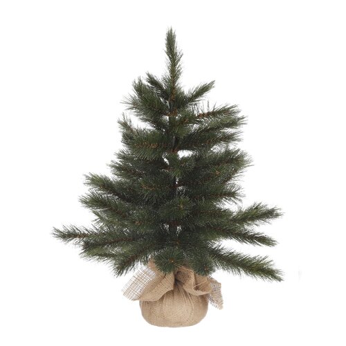 Triumph Tree Kunstkerstboom Forest Frosted groen - H 60 x Ø 46 cm - afbeelding 1