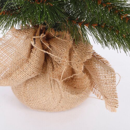Triumph Tree Kunstkerstboom Forest Frosted groen - H 60 x Ø 46 cm - afbeelding 4