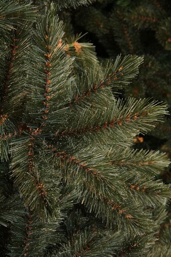 Triumph Tree Kunstkerstboom Forest Frosted newgrowth blauw - H 120 x Ø 99 cm - afbeelding 3