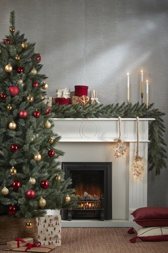 Triumph Tree Kunstkerstboom Forest Frosted newgrowth blauw - H 120 x Ø 99 cm - afbeelding 4