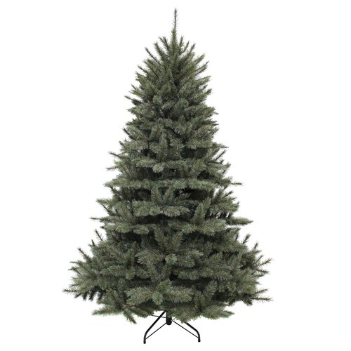 Triumph Tree Kunstkerstboom Forest Frosted newgrowth blauw - H 120 x Ø 99 cm - afbeelding 1