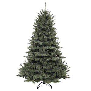 Triumph Tree Kunstkerstboom Forest Frosted newgrowth blauw - H 120 x Ø 99 cm - afbeelding 1