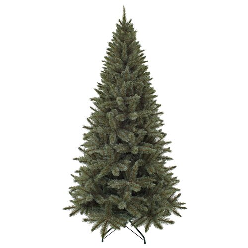 Triumph Tree Kunstkerstboom Forest Frosted slim newgrowth blauw - H 260 x Ø 140 cm - afbeelding 1