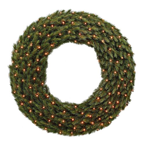 Triumph Tree Kunstkerstkrans Forest Frosted groen - incl. 288 lampjes - D 200 cm