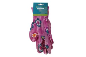 Tuinhandschoenen flowers PU/Polyester - afbeelding 1