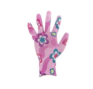 Tuinhandschoenen flowers PU/Polyester - afbeelding 3