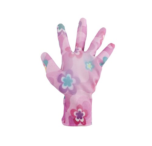 Tuinhandschoenen flowers PU/Polyester - afbeelding 4