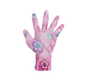 Tuinhandschoenen flowers PU/Polyester - afbeelding 4