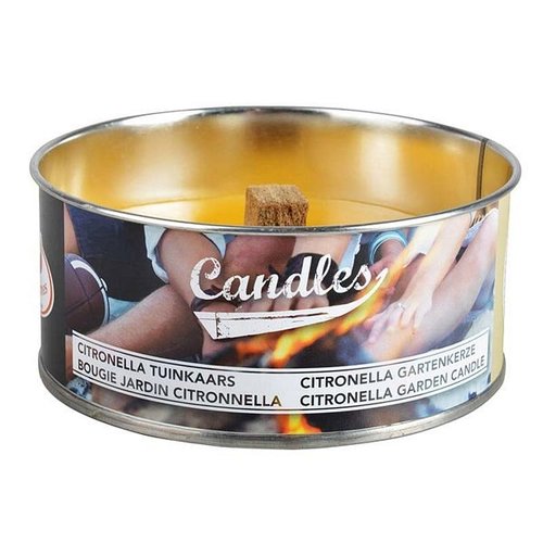 Tuinkaars in blik citronella S