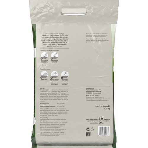 Pokon Tuinmest 12-10-18 3.75kg - afbeelding 2