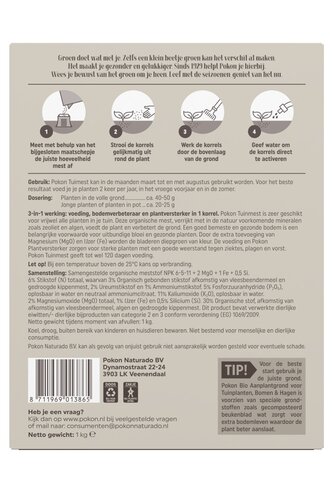 Tuinmest 1kg - afbeelding 2