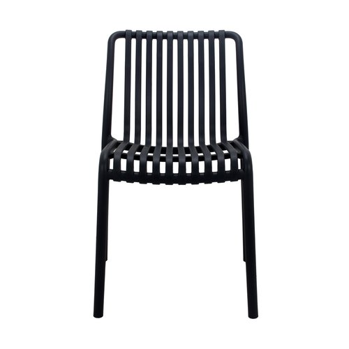Ease Up Levi kunststof tuinstoel Zwart - afbeelding 2