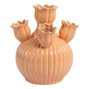 Tulpenvaas klein D 23 x H 30 cm peach