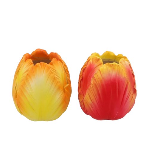 Tulpenvaas Toulon Burning Flame - D 16 x H 18 - afbeelding 1