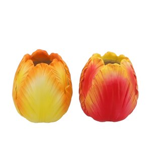 Tulpenvaas Toulon Burning Flame - D 16 x H 18 - afbeelding 1