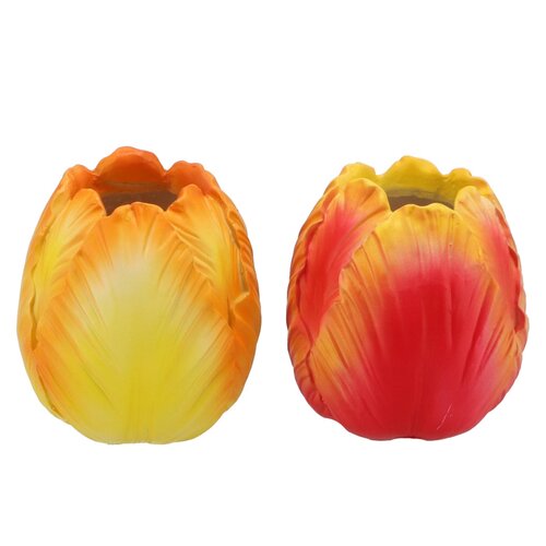 Tulpenvaas Toulon Burning Flame - D 21 x H 24 - afbeelding 1