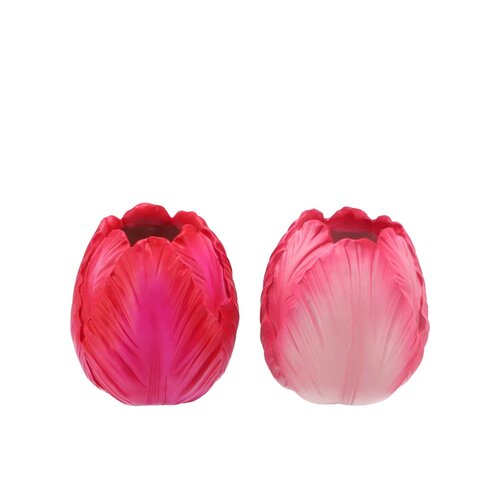 Tulpenvaas Toulon Funky Fuchsia - D 11 x H 12 - afbeelding 1