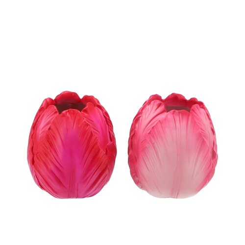 Tulpenvaas Toulon Funky Fuchsia - D 14 x H 16 - afbeelding 1